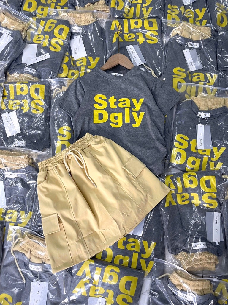 SET ÁO PHÔNG CV VÀNG NỮ (XẢ 89k)