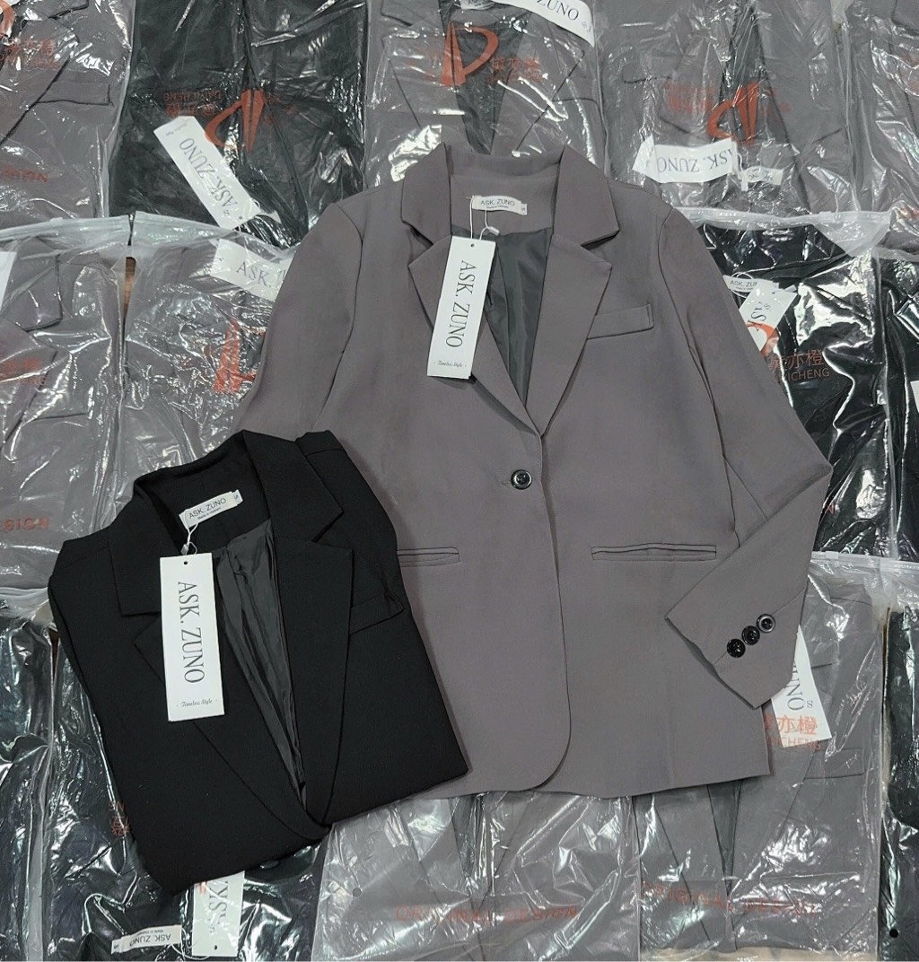 ÁO VEST BASIC SANG XỊN 2 MÀU NỮ THU ĐÔNG SẴN