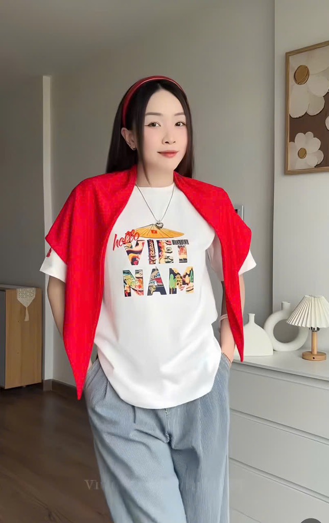 ÁO CỘC HELLO VIỆT NAM NỮ(XẢ 39k)