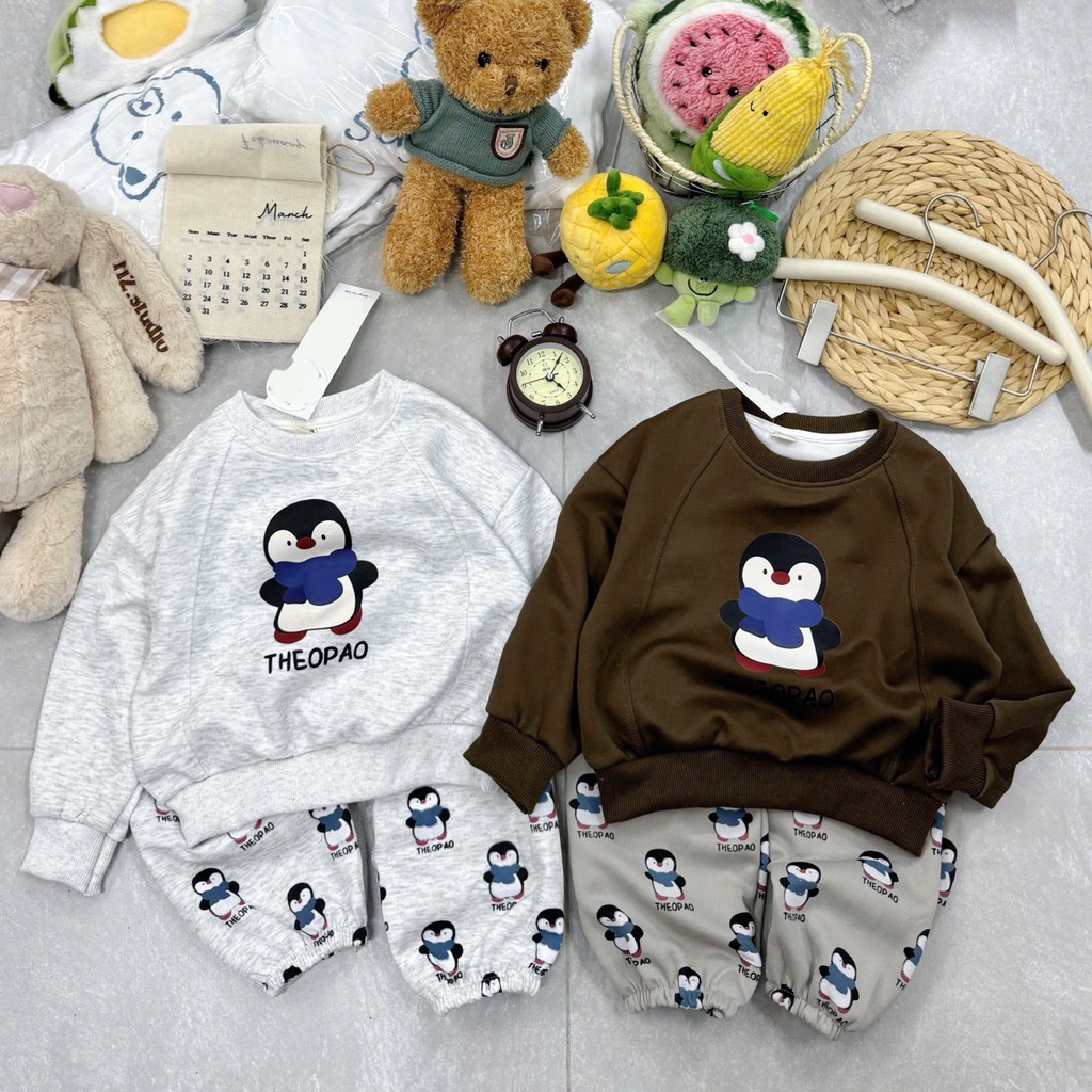 BỘ NỈ CHIM CÁNH CỤT BÉ TRAI