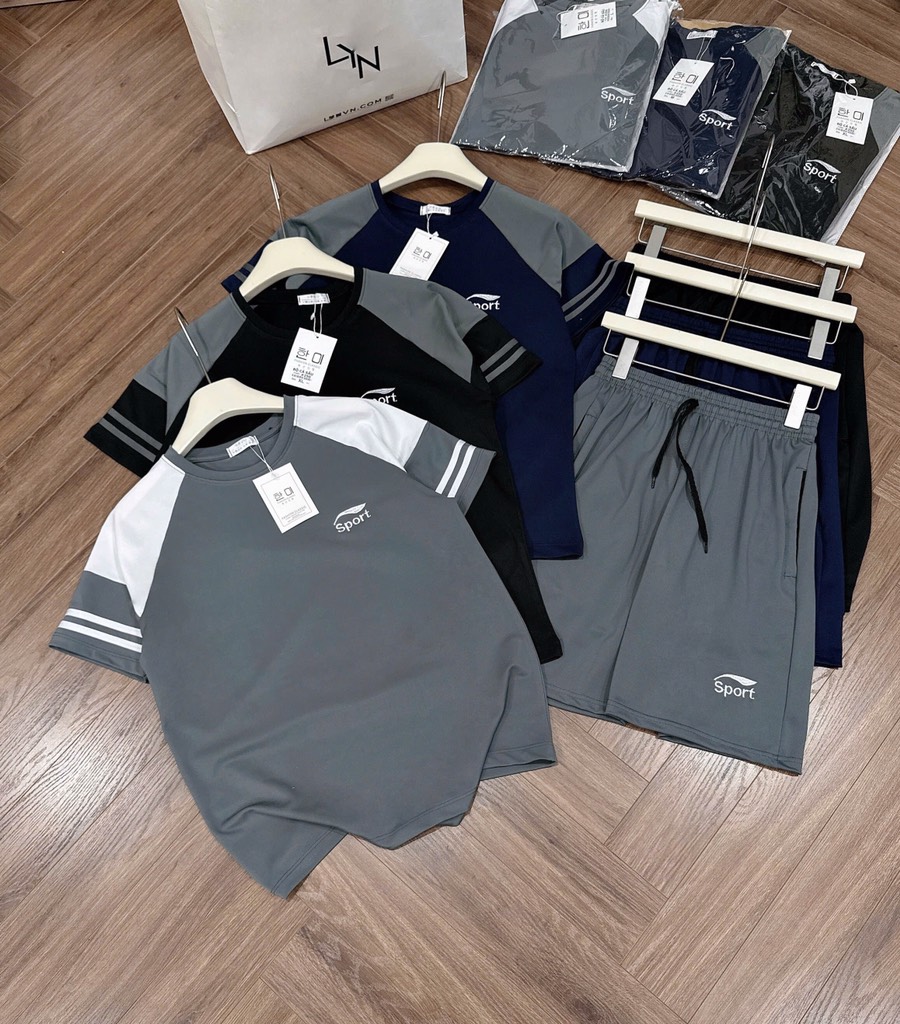 BỘ NAM CÁ SẤU SPORT SẴN (SALE 75K)