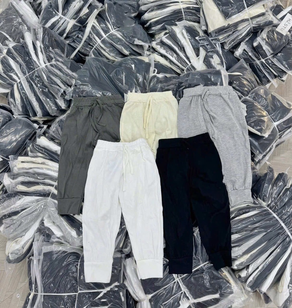 SET 5 QUẦN DÀI BẢNG MÀU GHI BÉ TRAI