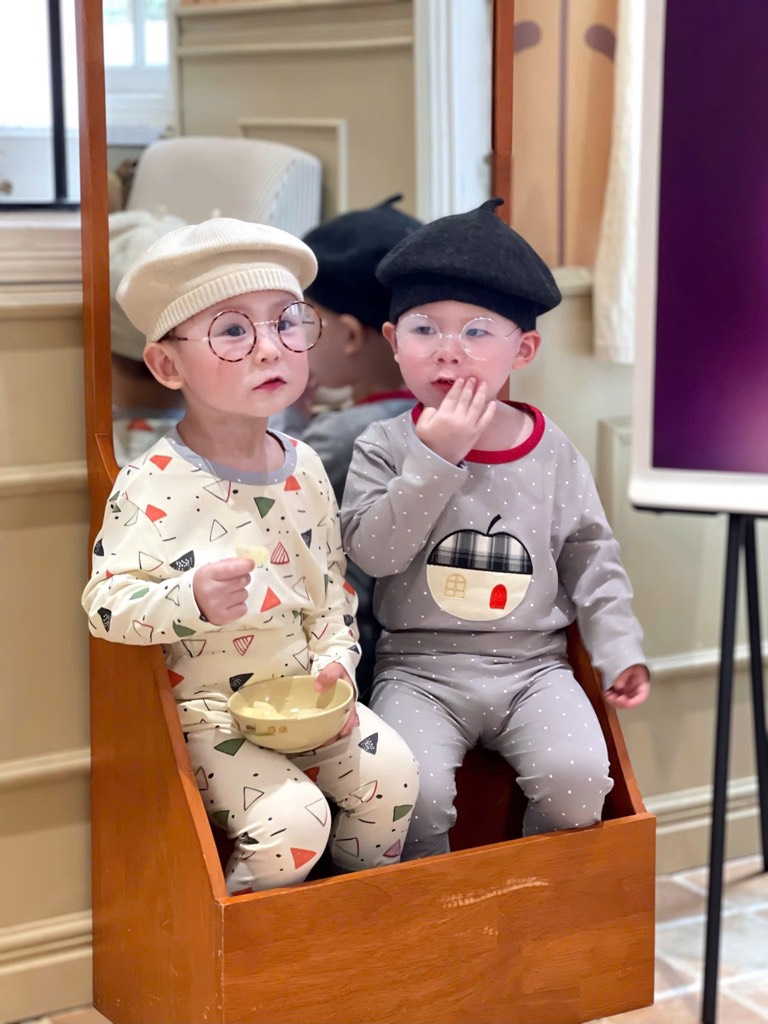 SET 2 BỘ DÀI TAM GIÁC HOMEWEAR BÉ TRAI