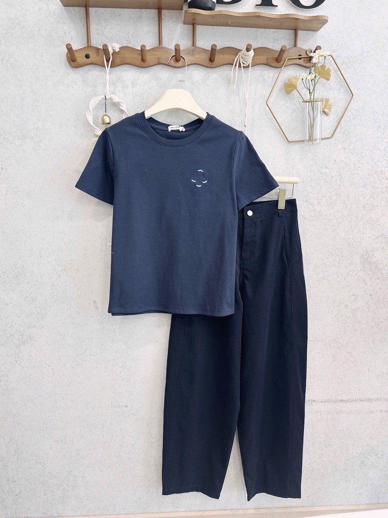 SET QUẦN KAKI CÁCH ĐIỆU CHUN SAU MIX PHÔNG NỮ