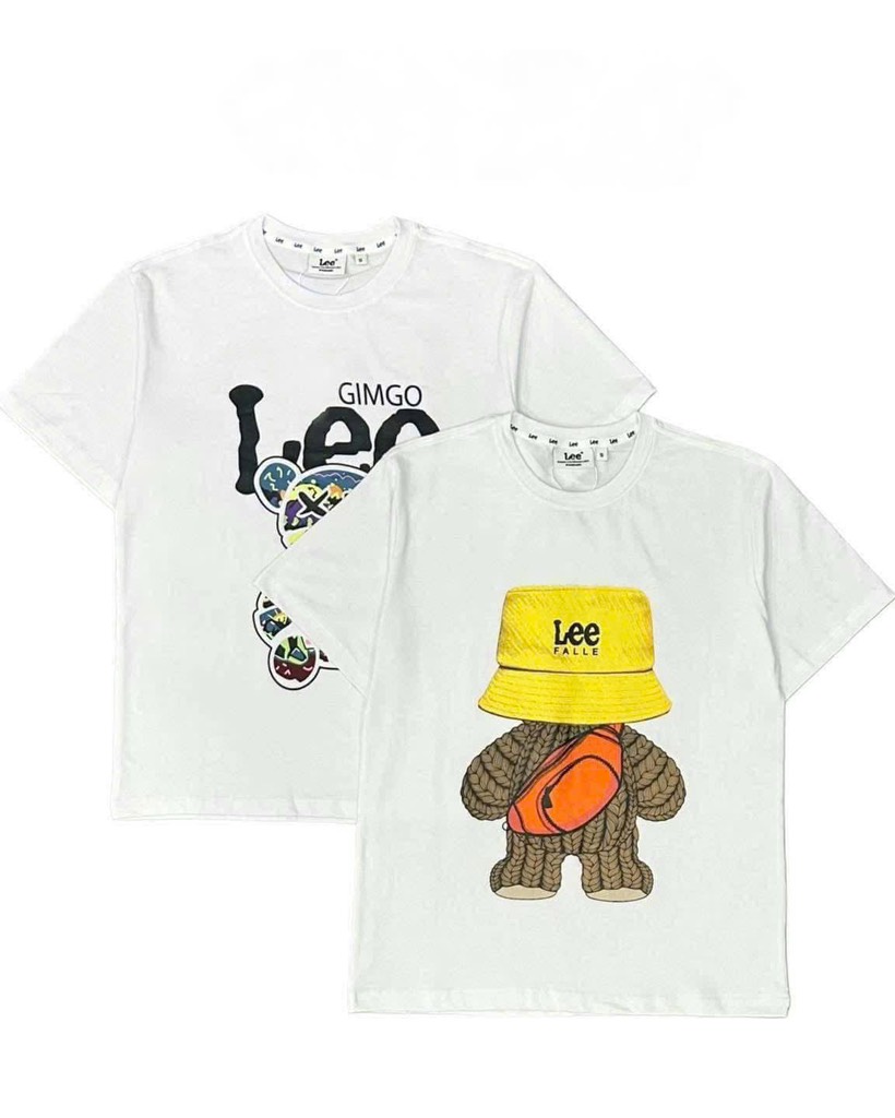 ÁO PHÔNG GẤU LEE CỘC TAY NỮ SẴN (sale 85k)