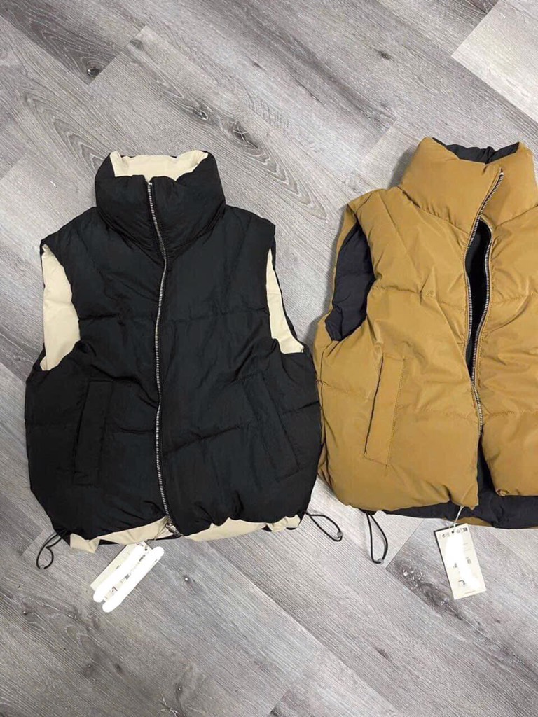 ÁO PHAO GILE BS.K 2 MẶT ĐEN NÂU( xả 200k)