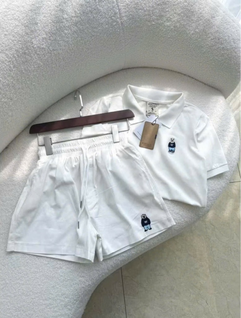 SET ÁO MIX QUẦN SHORT WHO 3 MÀU NỮ SẴN (SALE 119k)