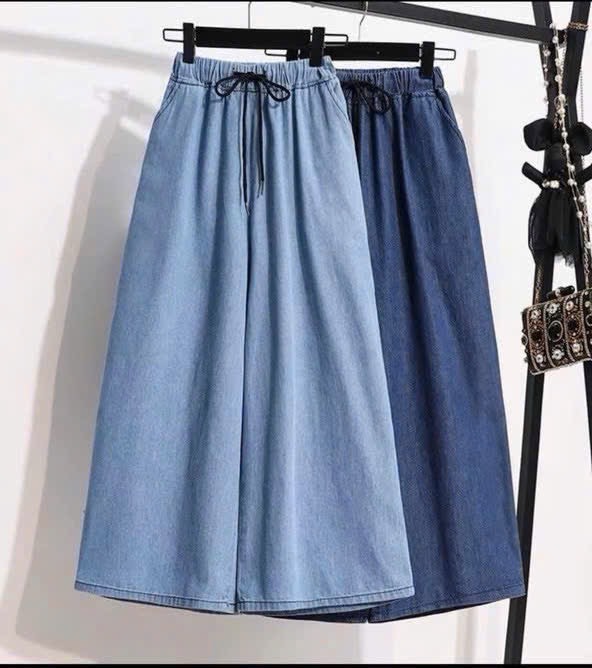 QUẦN BÒ GIẤY ỐNG SUÔNG 2 MÀU NỮ