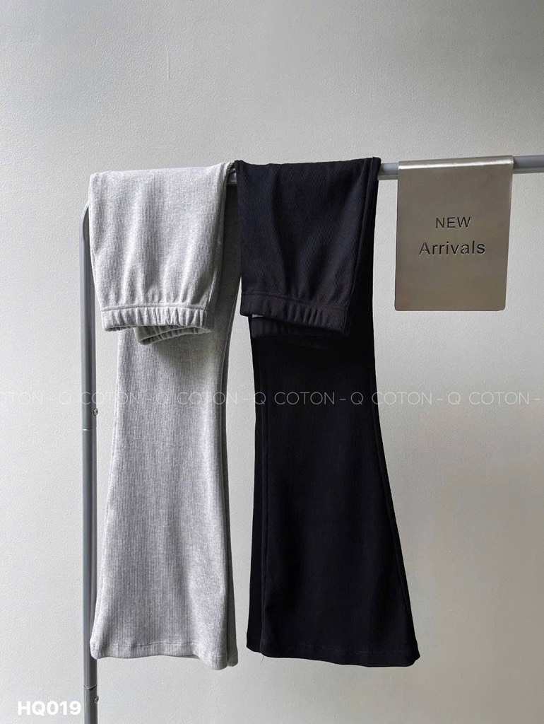 QUẦN LOE THUN GÂN TĂM NỮ SẴN