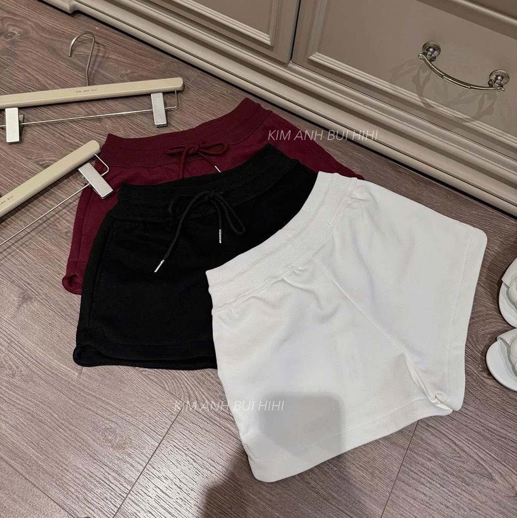 QUẦN SOOC CẠP CHUN DÂY 3 MÀU NỮ(xả 30k)