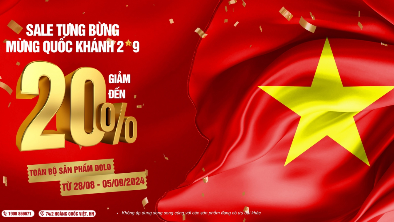 Mừng ngày Quốc Khánh - Tưng bừng mua sắm