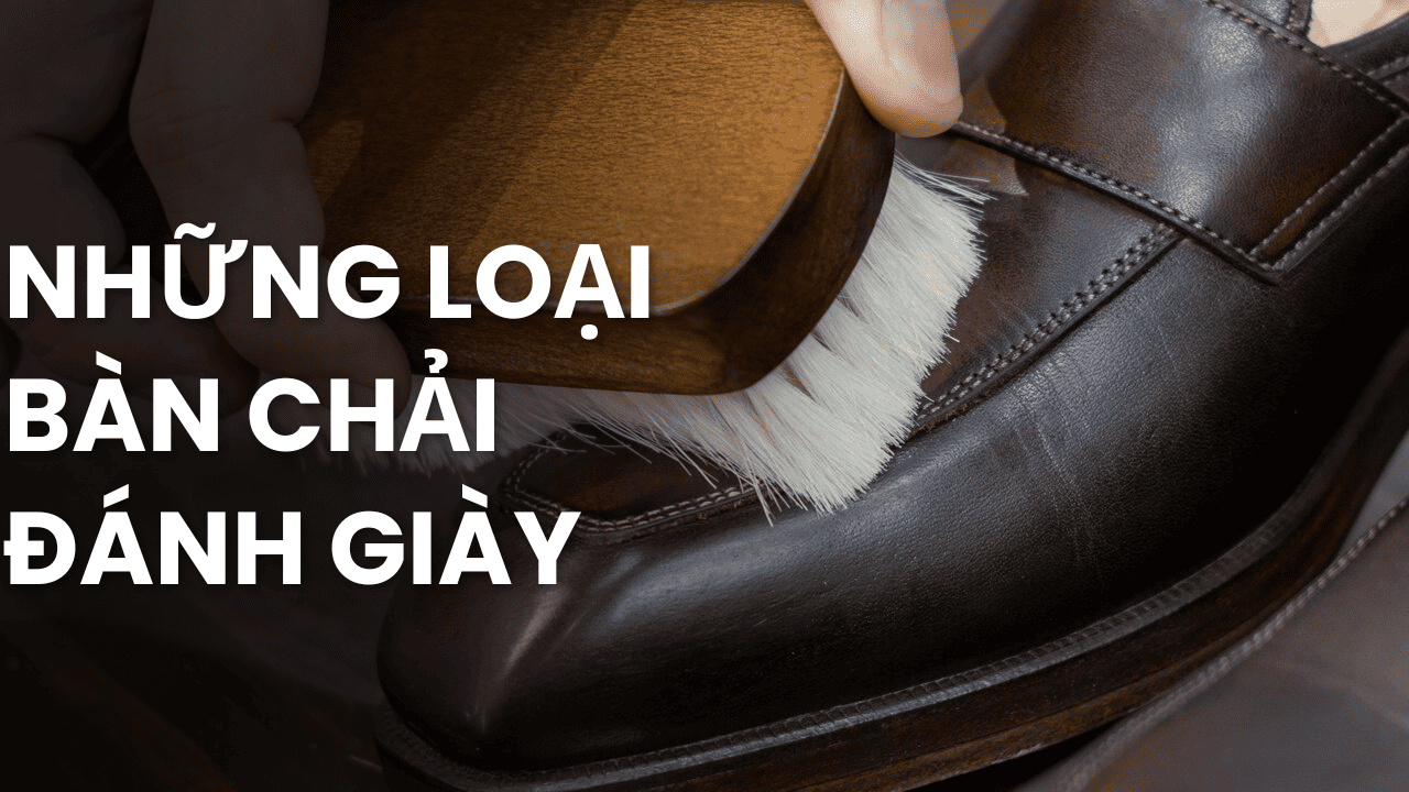 Bàn chải đánh giày gồm những loại nào?