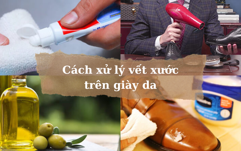 Cách khắc phục giày da nam khi bị xước, lưu ý những mẹo sau