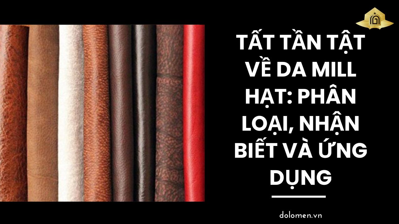 Tất Tần Tật Về Da Mill Hạt: Phân Loại, Nhận Biết Và Ứng Dụng