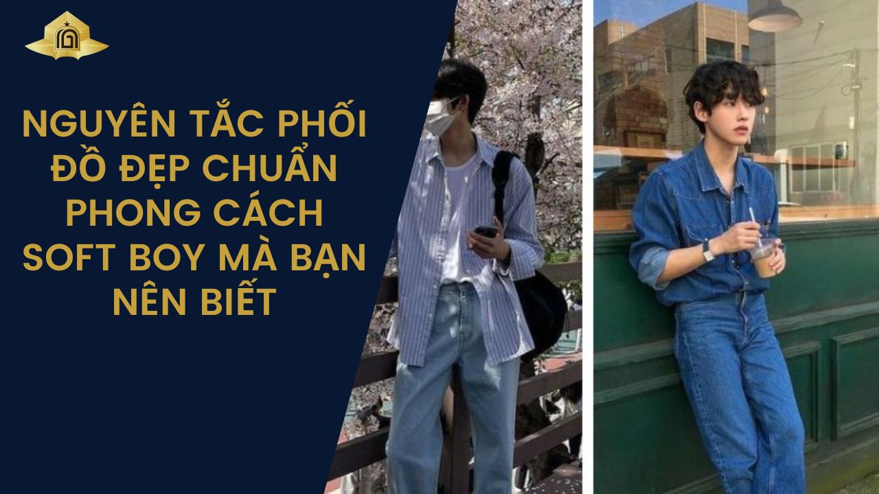 Nguyên Tắc Phối Đồ Đẹp Chuẩn Phong Cách Soft Boy Mà Bạn Nên Biết