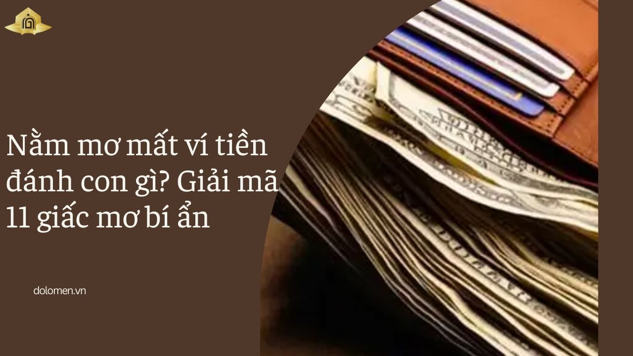 Nằm mơ mất ví tiền đánh con gì? Giải mã 11 giấc mơ bí ẩn