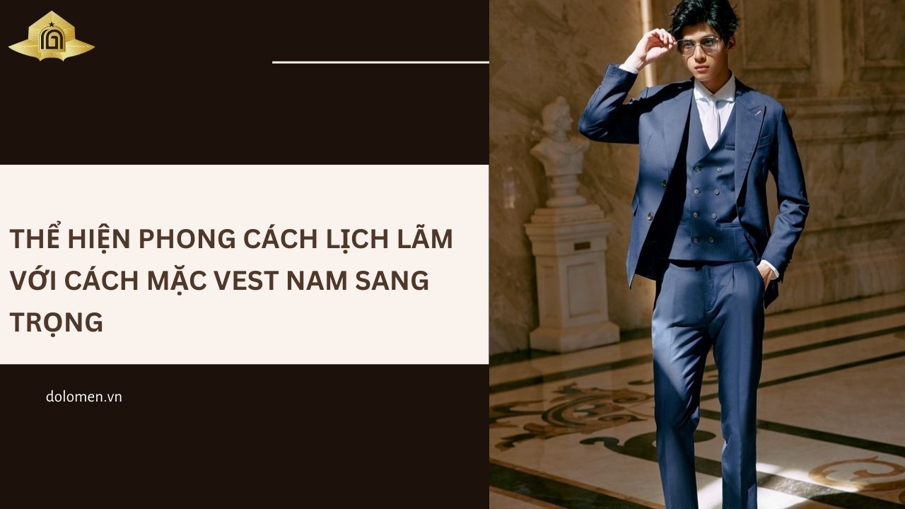 Thể Hiện Phong Cách Lịch Lãm Với Cách Mặc Vest Nam Sang Trọng
