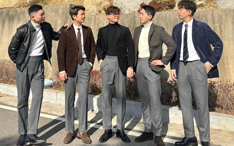 10+ mẹo phối đồ đi đám cưới mùa đông cho nam