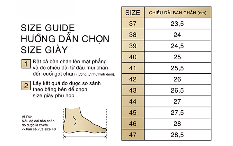 Bật mí cách chọn size giày boot nam chuẩn nhất