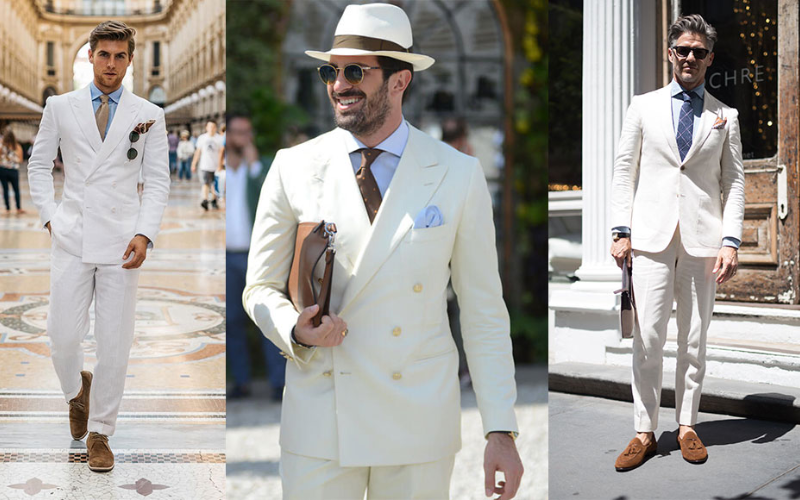 White on white là gì? Cách phối đồ white on white đẹp cho nam