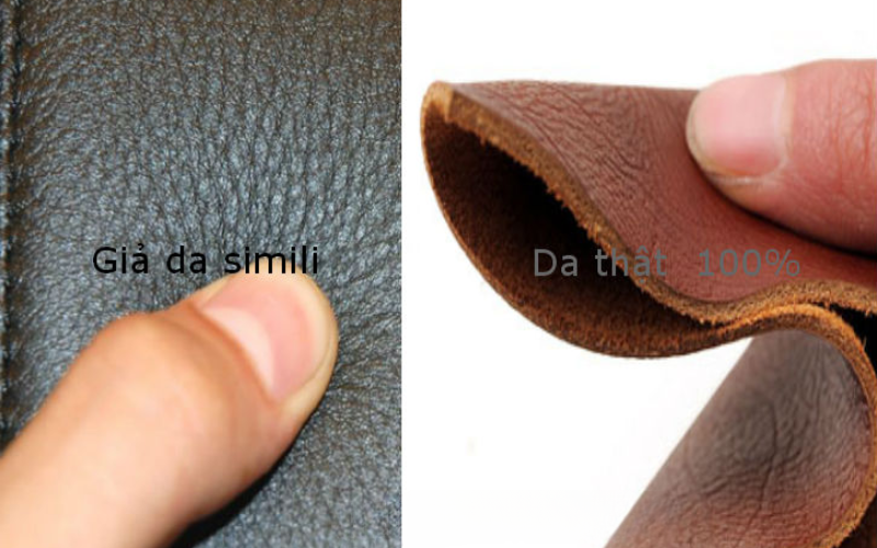 Da thật đốt có cháy không? Thử da thật bằng lửa có chuẩn không