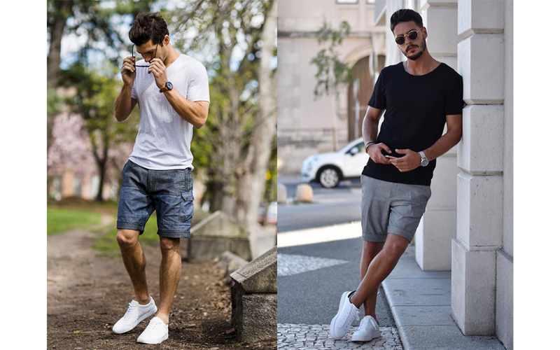 15+ Cách phối đồ với quần short nam đẹp thời trang sành điệu