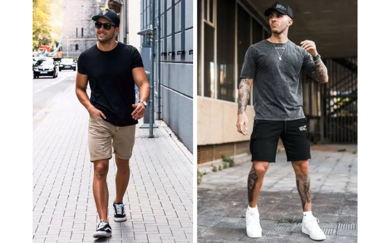 15+ Cách phối đồ với quần short nam đẹp thời trang sành điệu