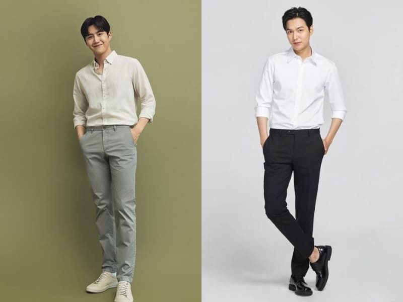 phối đồ cho nam cao 1m7 2