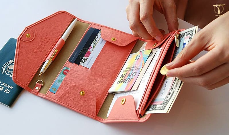 cách sắp xếp ví tiền 5
