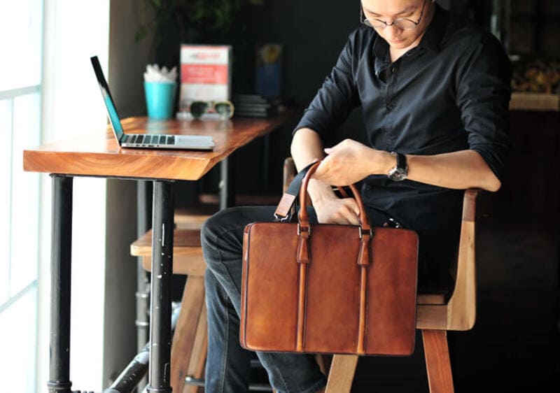 lựa chọn cặp da cao cấp nam 5