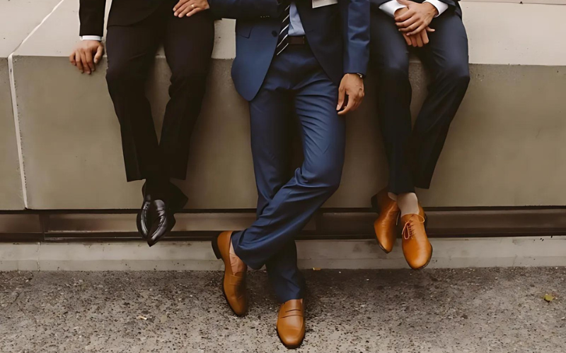 Nguyên tắc giúp bạn phối giày tây cao cấp với vest chuẩn hoàn hảo