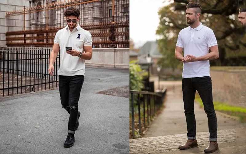 Phối cùng áo Polo