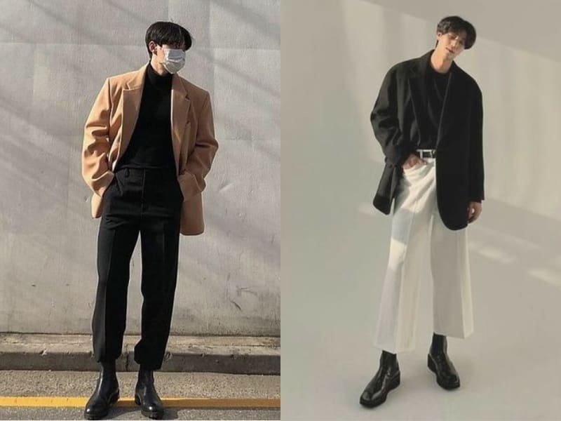phối đồ cho nam cao 1m7