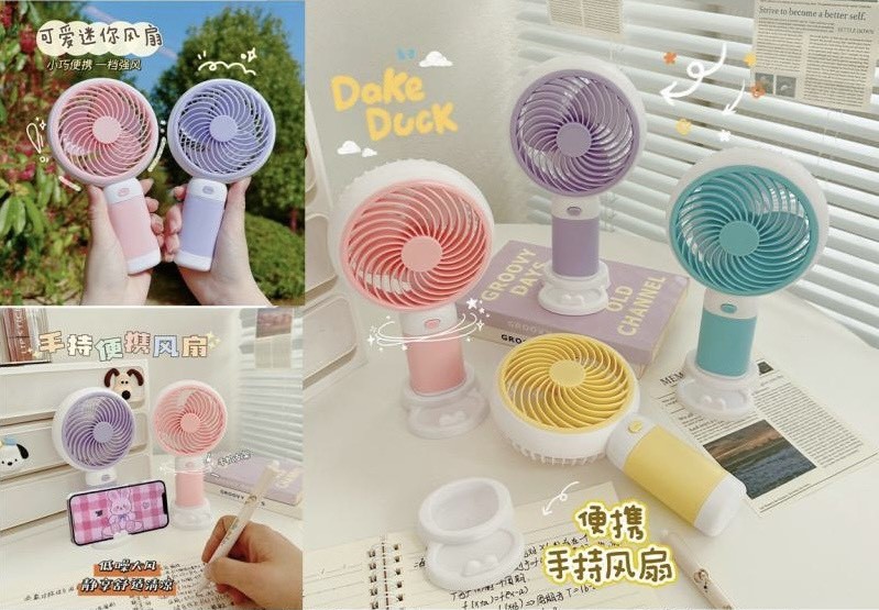 Quạt máy cầm tay pin sạc