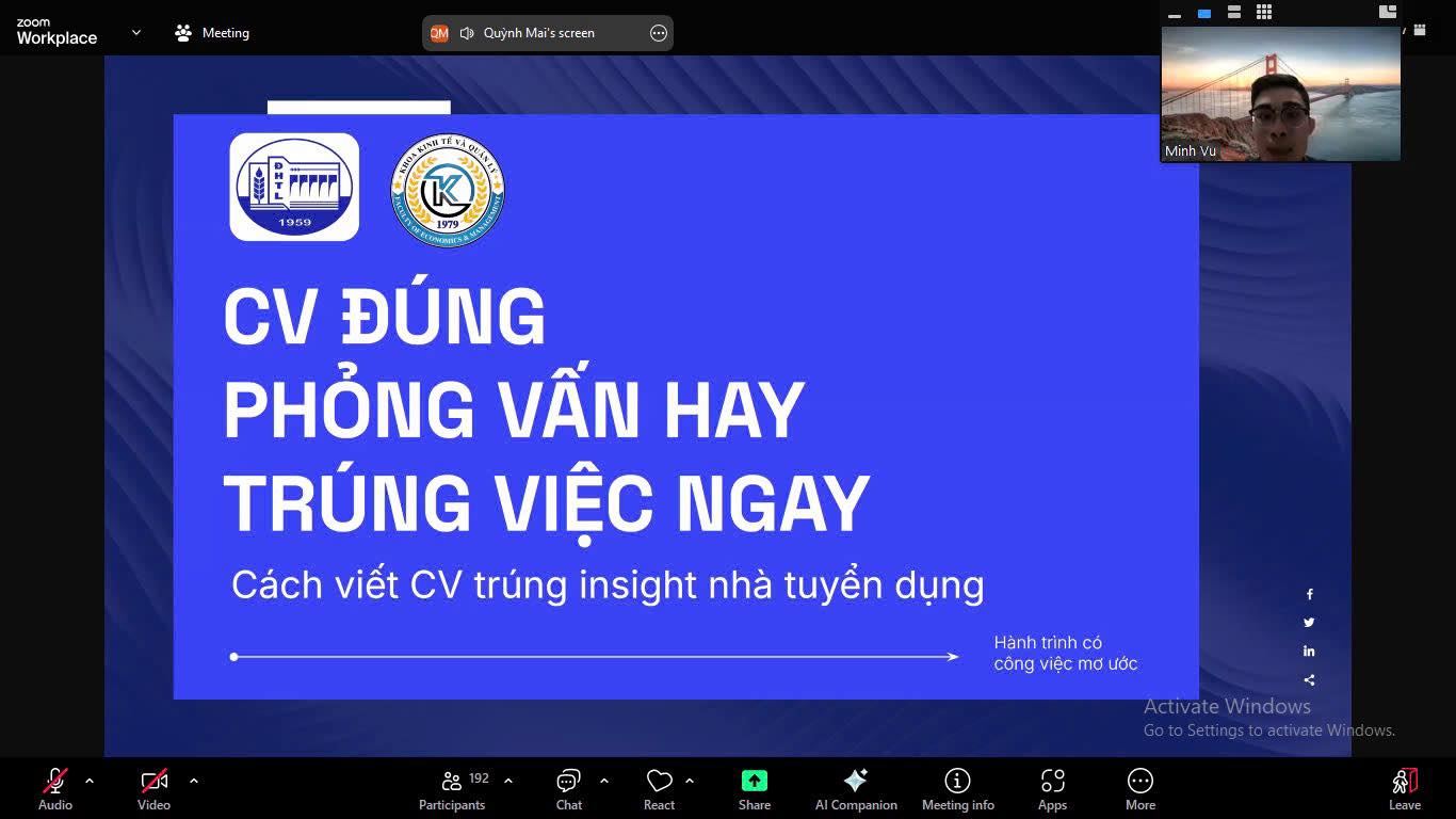 Khoa Kinh tế và Quản lý TLU