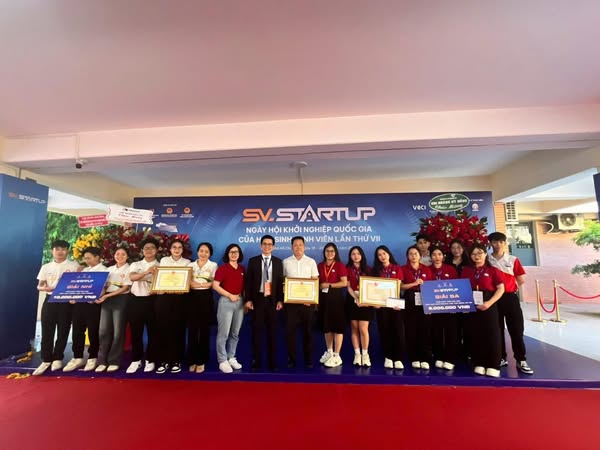 THỦY LỢI TỎA SÁNG TRONG “SV.STARTUP 2025” ! Khoa Kinh tế và Quản lý TLU