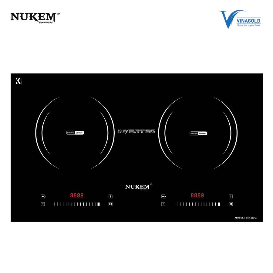 BẾP TỪ ĐÔI NUKEM NK200I