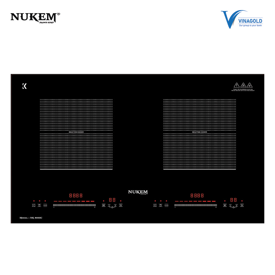 BẾP TỪ ĐÔI NUKEM NK888IC
