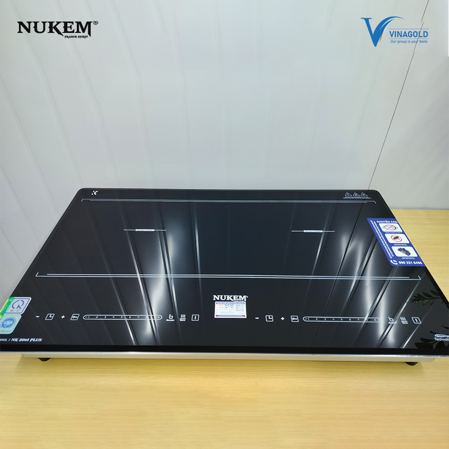 BẾP TỪ ĐÔI NUKEM NK 206I PLUS