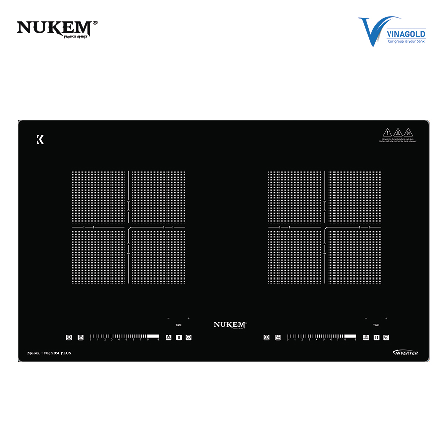 BẾP TỪ ĐÔI NUKEM NK205I PLUS
