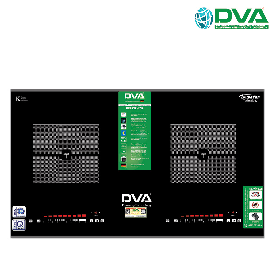 BẾP TỪ ĐÔI DVA 686 PLUS