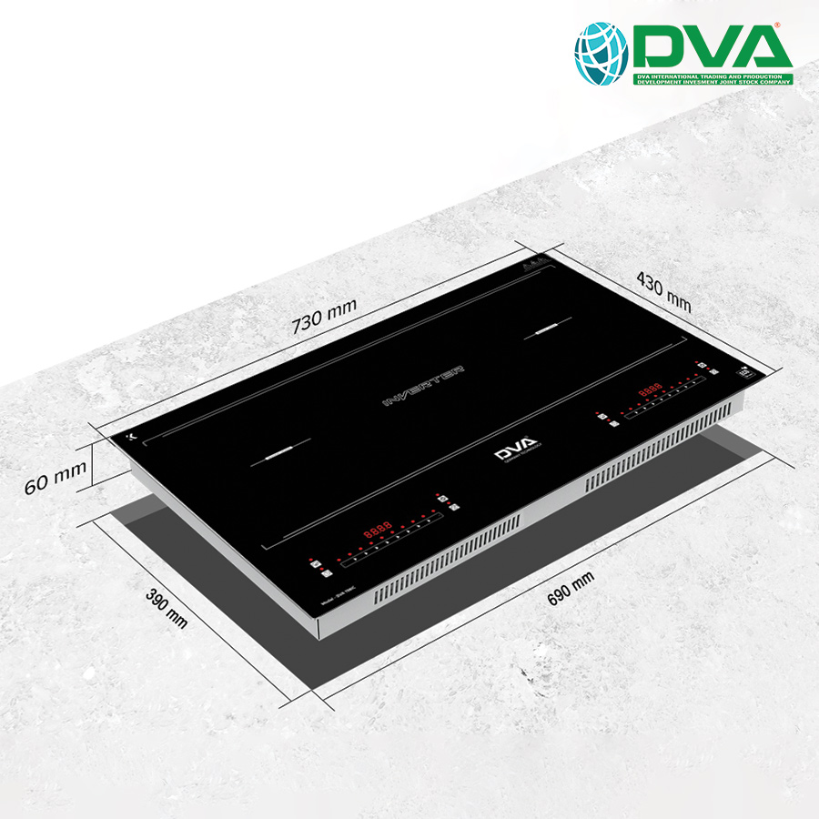 BẾP TỪ ĐÔI DVA 198IC