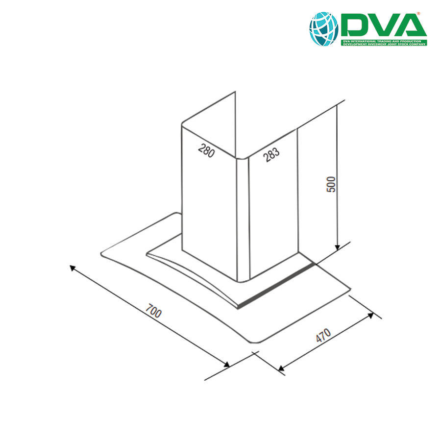 MÁY HÚT MÙI DVA 027HCC