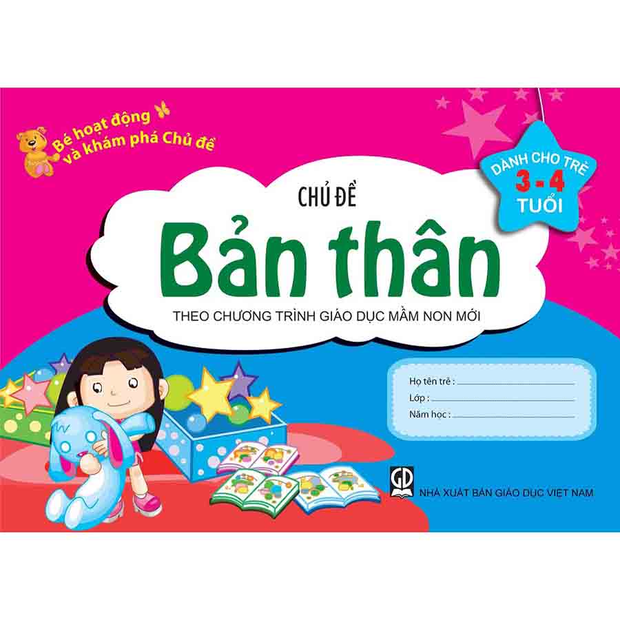 Bé Hoạt Động Và Khám Phá Chủ Đề (3-4 Tuổi) - Chủ Đề Bản Thân