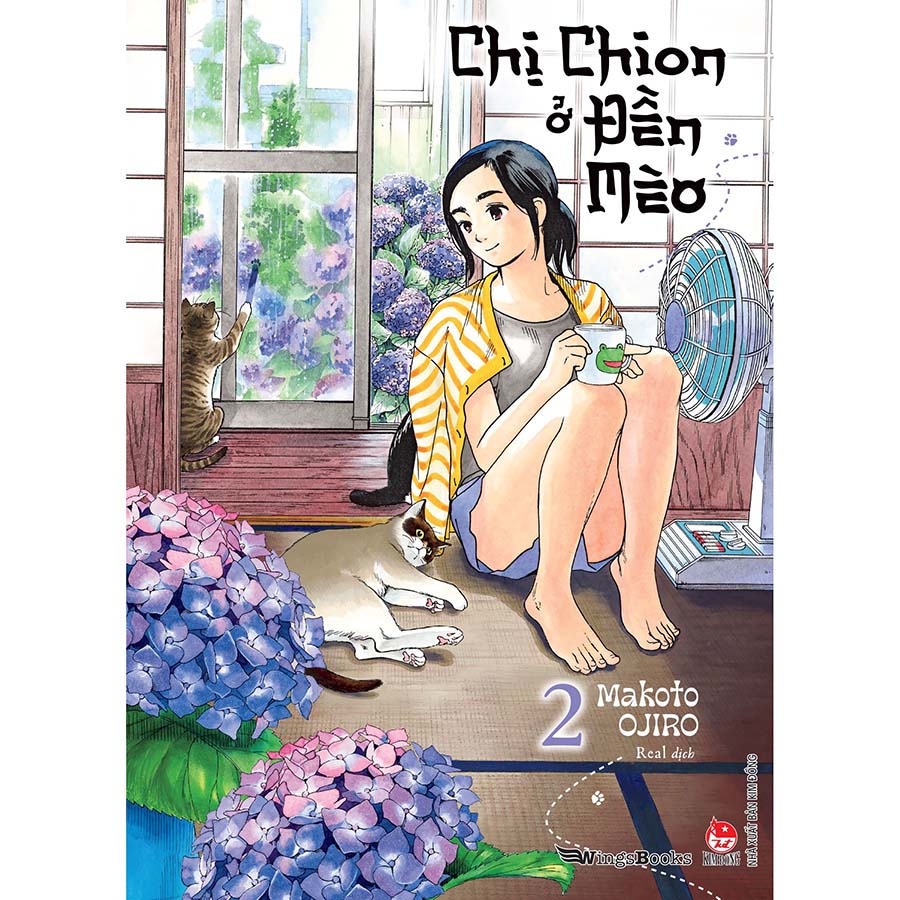 Chị Chion Ở Đền Mèo Tập 2 Tặng Kèm Kẹp File Ivory + Postcard