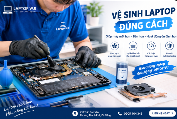 Vệ Sinh Máy Tính Đúng Cách: Dấu Hiệu Máy Tính Cần Vệ Sinh