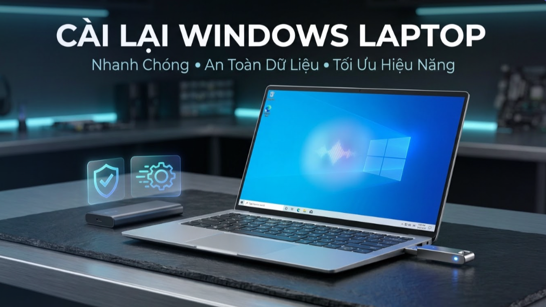 Cài Windows Laptop Tại Đà Nẵng – Hỗ Trợ Cài Đặt Theo Nhu Cầu