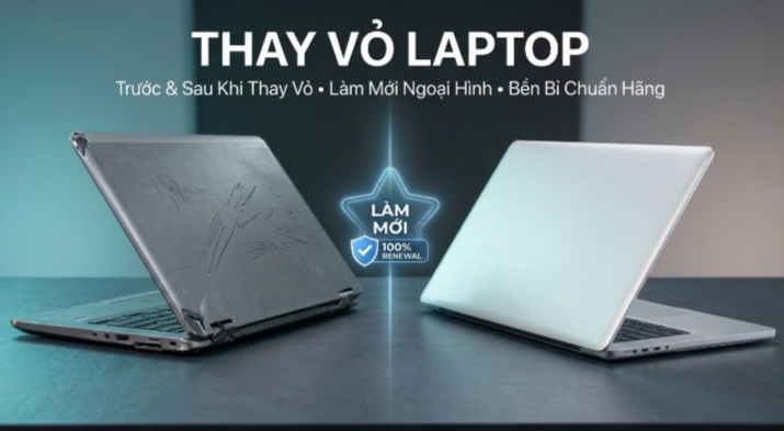 Thay Vỏ Laptop Tại Đà Nẵng – Làm Mới Ngoại Hình Máy