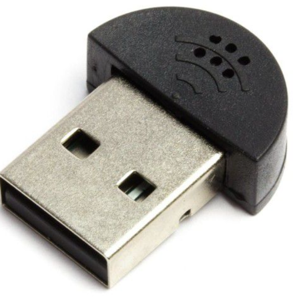 USB Mini Microphone Thu Âm Nhỏ Gọn