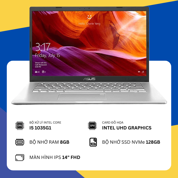 Asus Vivobook X409 (i5-1035G1/8GB RAM/SSD 128GB/14" FHD)
